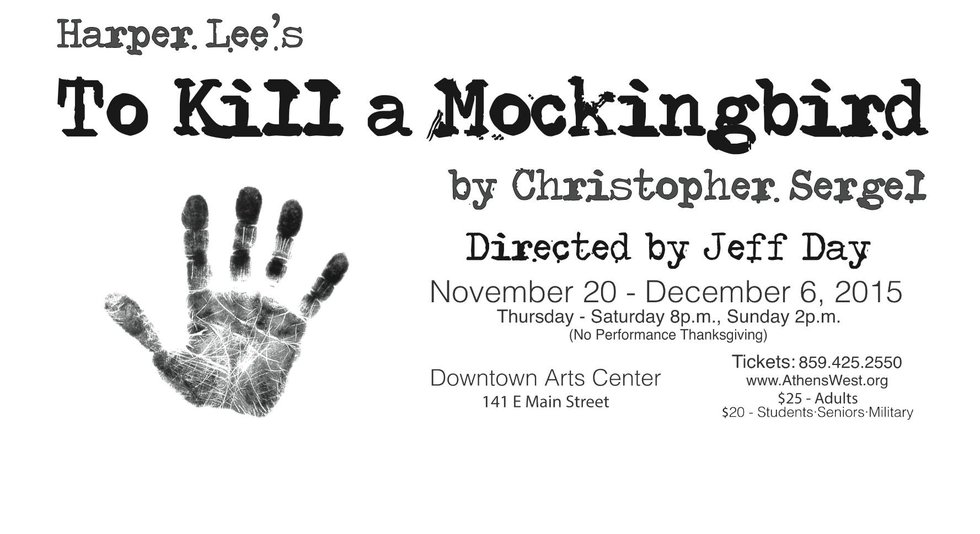 Athens-West Theatre Co. presents “To Kill A Mockingbird”