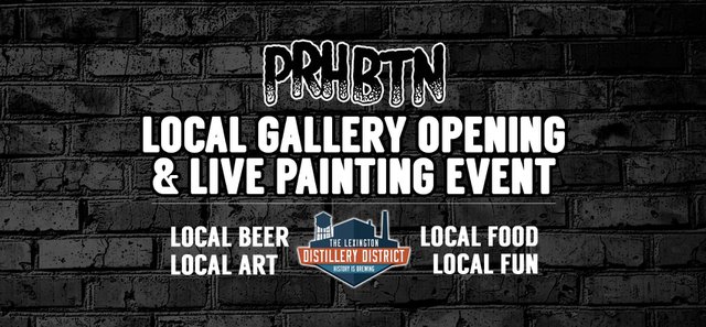 PRHTBN:  Gallery Opening and Live Painting