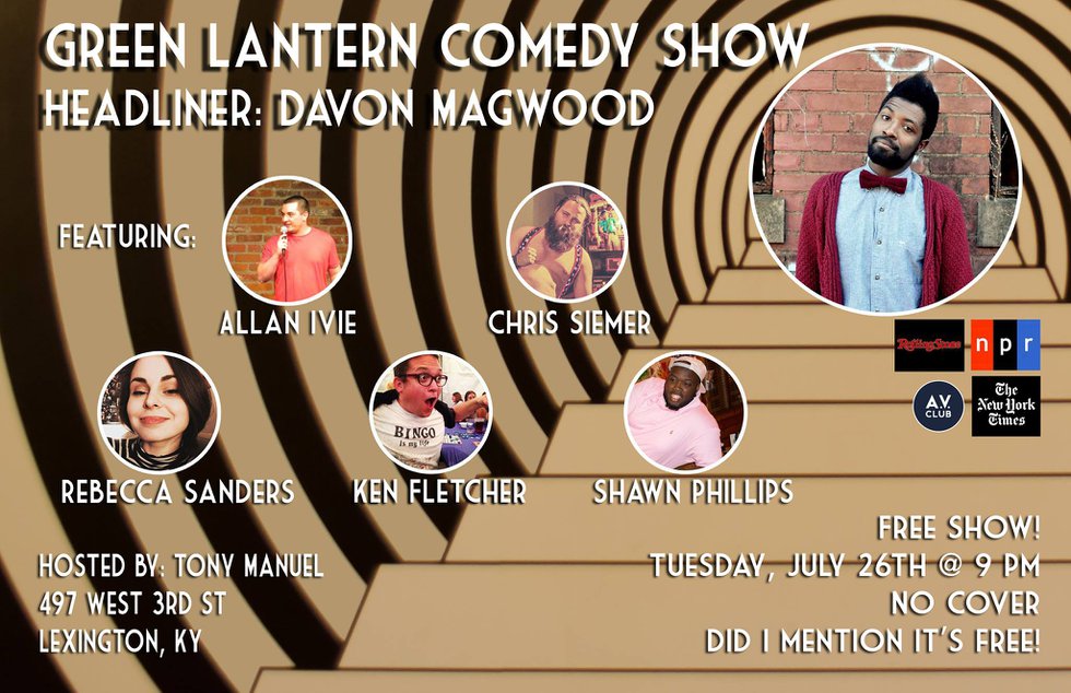 Comedy Show: Dave Magwood and more