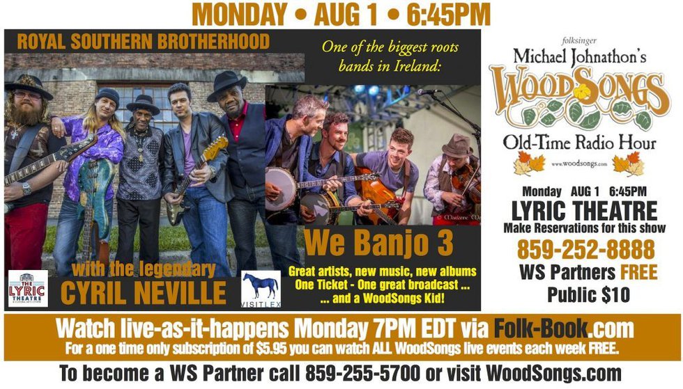 WoodSongs: The Royal Southern Brotherhood/ We Banjo 3