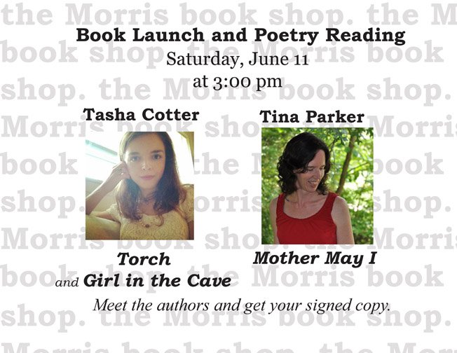 Tasha Cotter and Tina Parker read from and sign new poetry collections