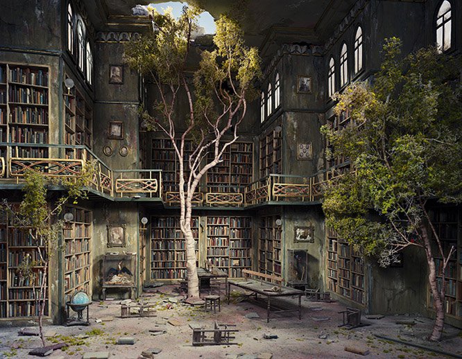 Library by Lori Nix.jpg